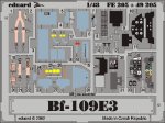EDUARD FE205 - 1:48 Bf 109E-3