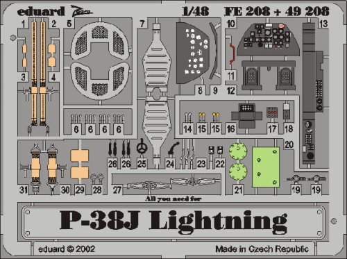 Przejdź do produktu EDUARD FE208 - 1:48 P-38J