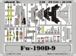 EDUARD FE210 - 1:48 Fw 190D-9