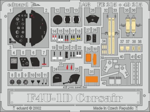 Przejdź do produktu EDUARD FE215 - 1:48 F4U-1D