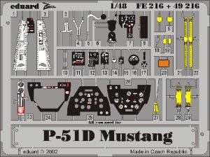 EDUARD FE216 - 1:48 P-51D