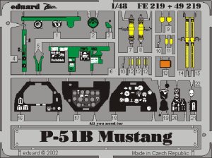 EDUARD FE219 - 1:48 P-51B