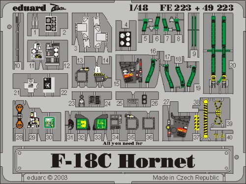 Przejdź do produktu EDUARD FE223 - 1:48 F-18C