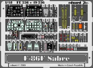 EDUARD FE236 - 1:48 F-86F