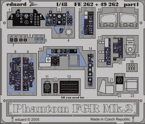 Przejdź do produktu EDUARD FE262 - 1:48 Phantom FGR Mk.2