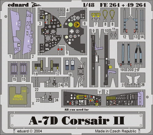 Przejdź do produktu EDUARD FE264 - 1:48 A-7D