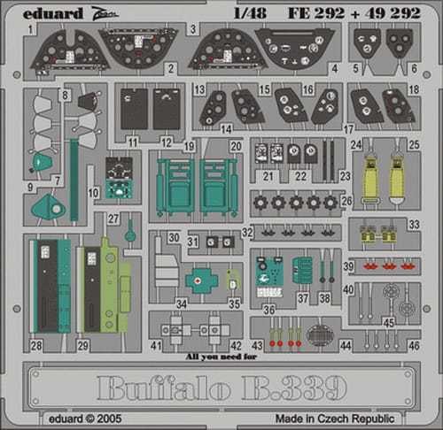 Przejdź do produktu EDUARD FE292 - 1:48 Buffalo Model 339