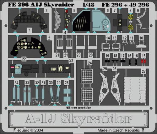 Przejdź do produktu EDUARD FE296 - 1:48 A-1J