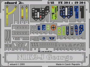 EDUARD FE304 - 1:48 N1K2-J George