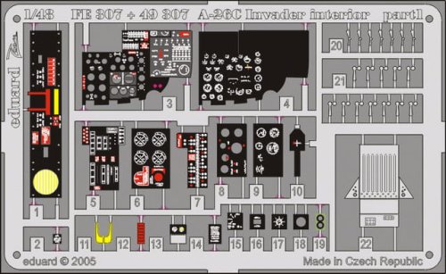 Przejdź do produktu EDUARD FE307 - 1:48 A-26C interior