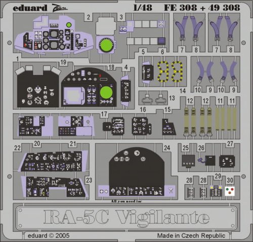 Przejdź do produktu EDUARD FE308 - 1:48 RA-5C Vigilante