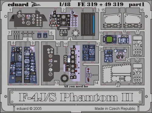 Przejdź do produktu EDUARD FE319 - 1:48 F-4J/S