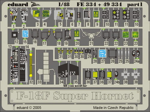 Przejdź do produktu EDUARD FE334 - 1:48 F/A-18F