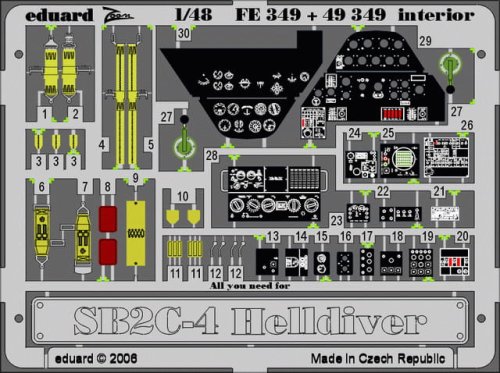 Przejdź do produktu EDUARD FE349 - 1:48 SB2C-4