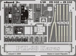 EDUARD FE352 - 1:48 PZL-23 Karas