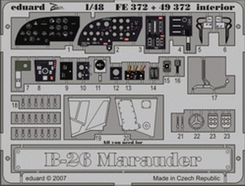 Przejdź do produktu EDUARD FE372 - 1:48 B-26 interior