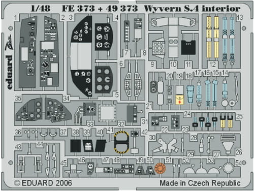 Przejdź do produktu EDUARD FE373 - 1:48 Wyvern S.4 interior