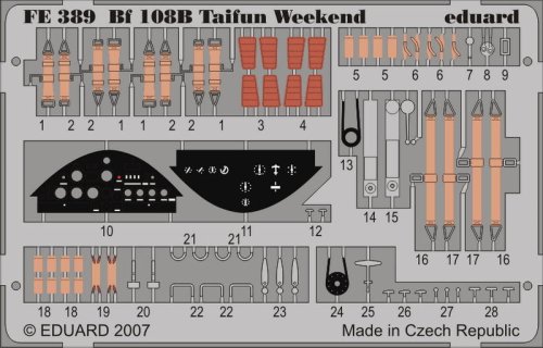Przejdź do produktu EDUARD FE389 - 1:48 Bf 108B Taifun Weekend