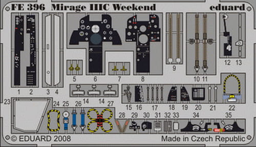 Przejdź do produktu EDUARD FE396 - 1:48 Mirage IIIC Weekend