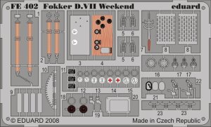 EDUARD FE402 - 1:48 Fokker D.VII Weekend