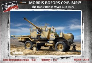 Thunder Model 35210 - 1:35 Morris Bofors C9/B Early The Iconic British WWII Gun Truck