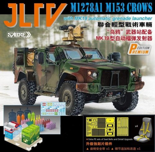 Przejdź do produktu Sabre 35A13-P - 1:35 JLTV M1278A1 M153 Crows Premium Edition
