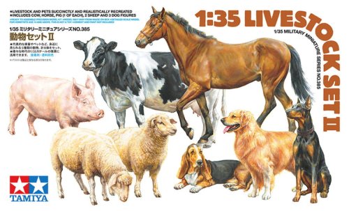 Przejdź do produktu Tamiya 35385 - 1:35 Livestock Set II