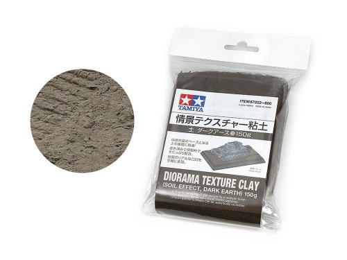 Przejdź do produktu Tamiya 87222 - Diorama Texture Clay Soil Effect - Dark Earth