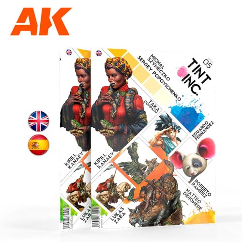 Przejdź do produktu AK Interactive 538 - Tint Inc. 05 - poradnik dla malujących figurki