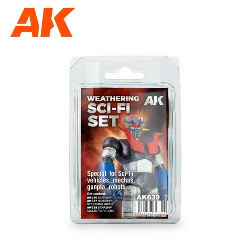 Przejdź do produktu AK Interactive 639 - Weathering Sci-Fi Set 3 x 35ml