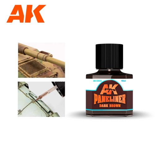 Przejdź do produktu AK Interactive 12022 - Paneliner Dark Brown 40 ml