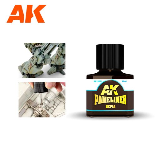 Przejdź do produktu AK Interactive 12021 - Paneliner Sepia 40 ml