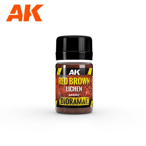 Przejdź do produktu AK Interactive 8262 - Posypka roślinna do makiet Red Brown Lichen 35 ml