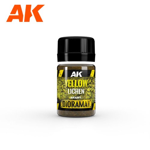 Przejdź do produktu AK Interactive 8261 - Posypka roślinna do makiet Yellow Lichen 35 ml