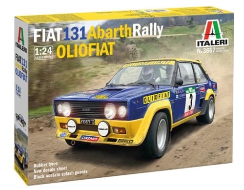 Przejdź do produktu Italeri 3667 - 1:24 FIAT 131 Abarth Rally Olio Fiat