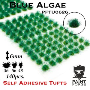 Paint Forge TU0626 - Kępy traw 6 mm x 120 szt - Blue Algae