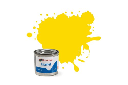 Przejdź do produktu Humbrol AA0761 - Farba olejna 69 Yellow Gloss 14 ml