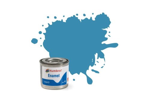 Przejdź do produktu Humbrol AA0521 - Farba olejna 48 Mediterranean Blue Gloss 14 ml