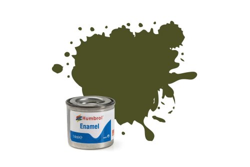 Przejdź do produktu Humbrol AA1688 - Farba olejna 155 Olive Drab Matt 14 ml