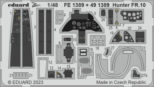 Przejdź do produktu Eduard FE1389 - 1:48 Hunter FR.10