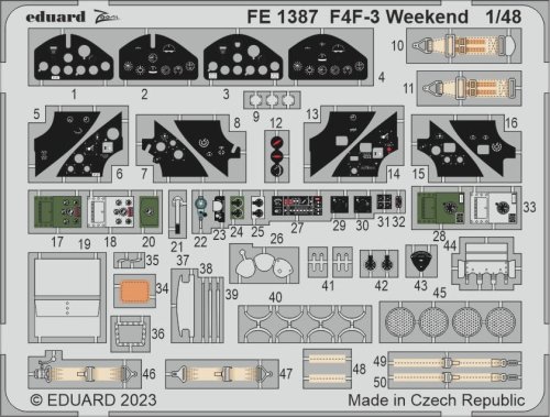 Przejdź do produktu Eduard FE1387 - 1:48 F4F-3 Weekend