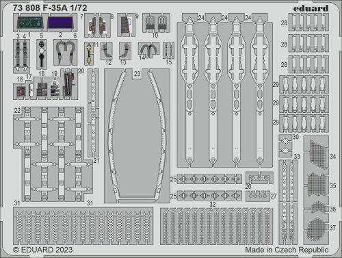 Przejdź do produktu Eduard 73808 - 1:72 F-35A