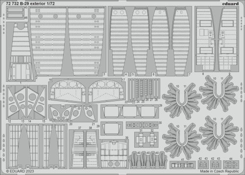 Przejdź do produktu Eduard 72732 - 1:72 B-29 exterior