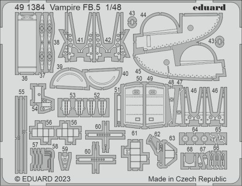 Przejdź do produktu Eduard 491384 - 1:48 Vampire FB.5