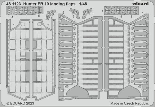 Przejdź do produktu Eduard 481123 - 1:48 Hunter FR.10 landing flaps