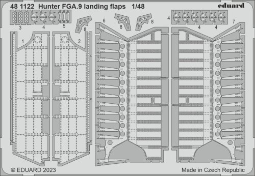 Przejdź do produktu Eduard 481122 - 1:48 Hunter FGA.9 landing flaps