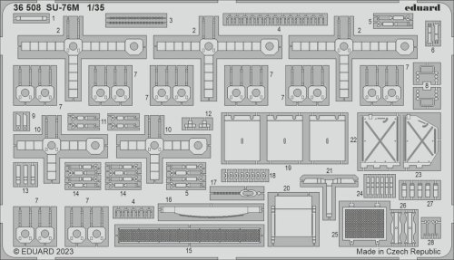 Przejdź do produktu Eduard 36508 - 1:35 SU-76M