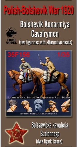 Przejdź do produktu Toro Model 35F156 - 1:35 Wojna Polsko-Bolszewicka 1920 - Bolszewicka kawaleria Budionnego