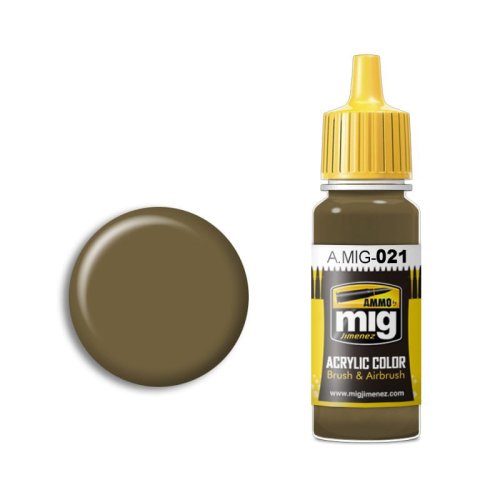 Przejdź do produktu Ammo Mig 021 - Farba akrylowa 7K Russian Tan 17 ml