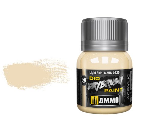 Przejdź do produktu Ammo Mig 0625 - Dio Drybrush Light Skin - farba do techniki suchego pędzla 40 ml